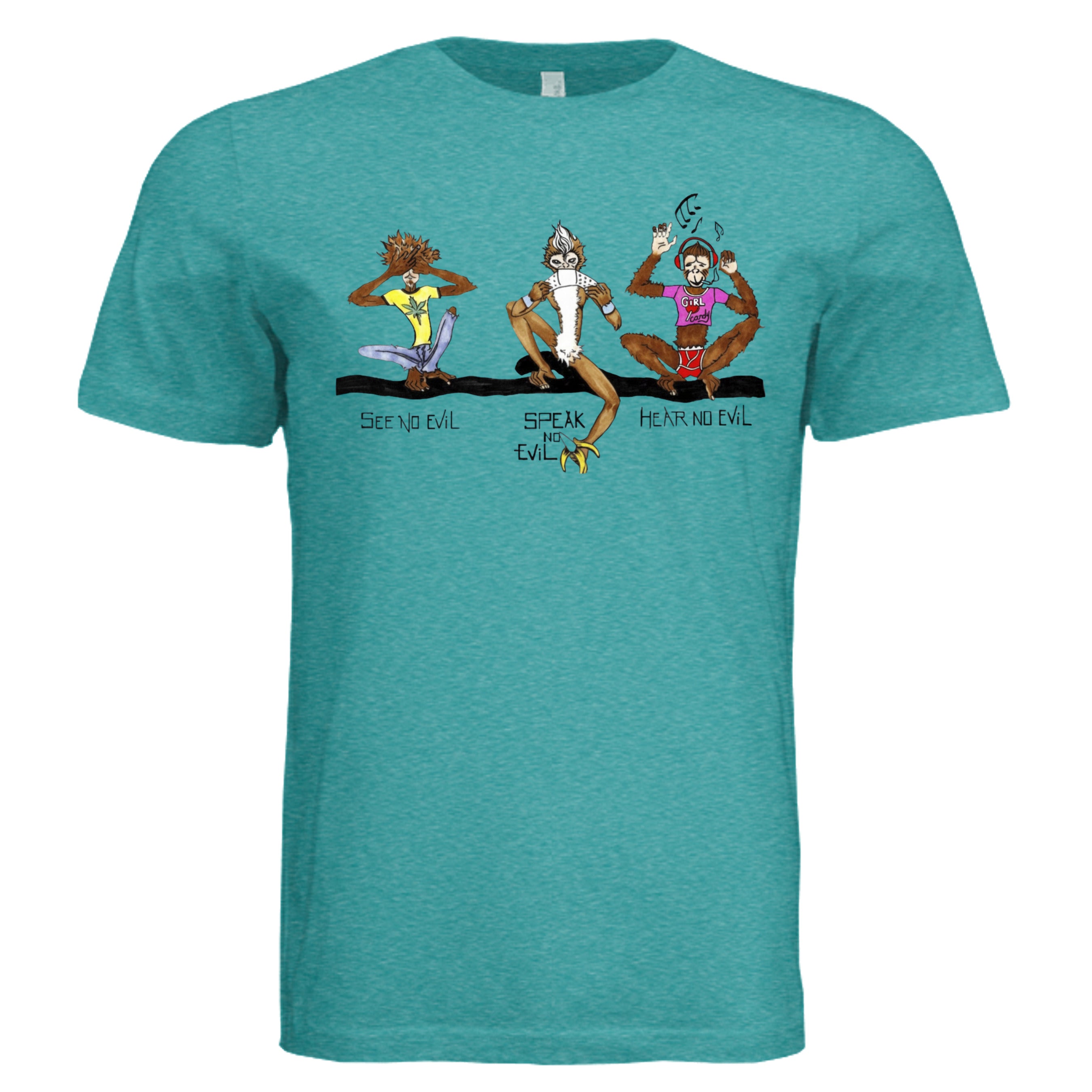 TEAL TRIBLEND - 3413C - FRONT